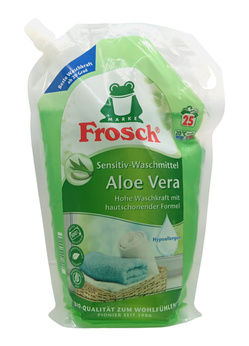 Frosch 25 prań żel Sensitiv Aloe Vera 1,5l