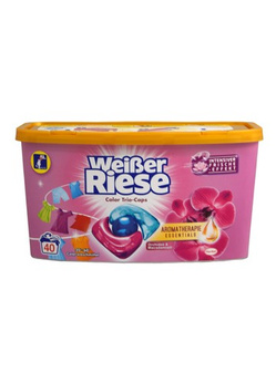 Weisser Riese 40 prań Trio Caps Kolor