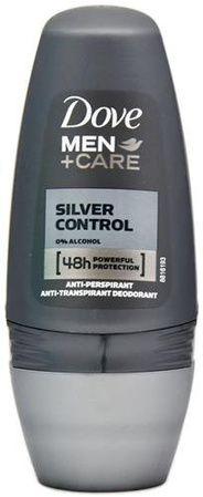 Dove 50ml roll-on Men Silver Control