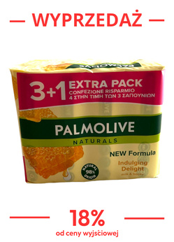 Palmolive 90g mydło kostka Milk&Honey 3+1szt
