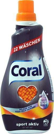 Coral 22 prania płyn do prania Sport Aktiv 1,1l