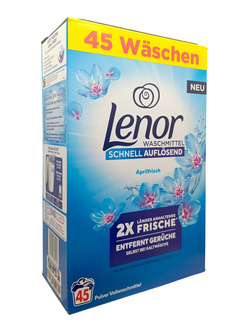 $Lenor 45 prań proszek Uniw. Aprilfrisch 2,475kg