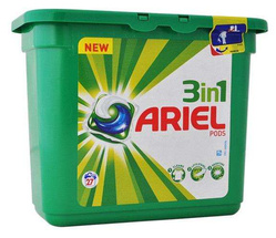 Ariel 27 prań kapsułki 3w1 Uniwersal