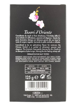 Tesori d'Oriente 125g mydło kostka Orchidea