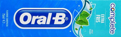 Oral-B 75ml pasta Complete Extra Fris