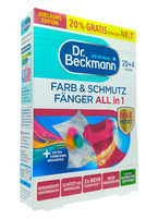 $Dr Beckmann Farb&Schmutz chust. wyłap. 20+4szt