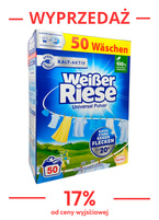 $Weisser Riese 50 prań proszek Uniwersal 2,5kg