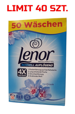 $Lenor 50 prań proszek Uniwersal Aprilfrisch 3kg