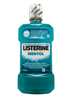 Listerine 500ml pł do jamy ustnej Mentol