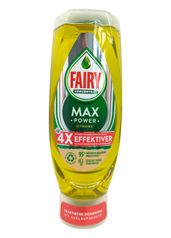 $Fairy 545ml płyn do naczyń Max Power Zitrone