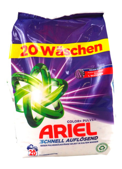 $Ariel 20 prań proszek Kolor 1,2kg (worek)