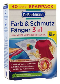 Dr Beckmann Farb&Schmutz chusteczki wyłap. 40szt