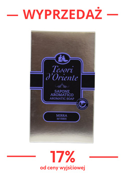Tesori d'Oriente 125g mydło kostka Mirra