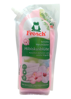 Frosch 1l 40 płukań hipoalergiczny Hibiskusblüte