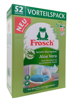 Frosch 52 prania proszek Sens. Aloe Vera 3,432kg