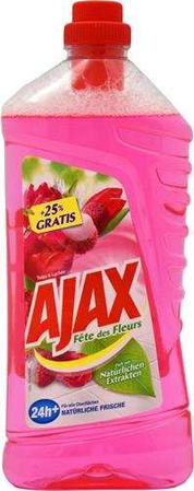 Ajax 1,25l płyn do podłóg Tulpe & Lychee