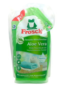 Frosch 25 prań żel Sensitiv Aloe Vera 1,5l