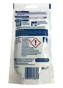 Dr Beckmann Fleckensalz Oxi-Power 80g