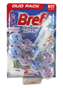 Bref Power Aktiv kulki do WC 2x50g Lavender