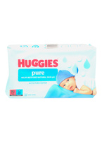 Huggies chusteczki dla dzieci 56 szt Pure