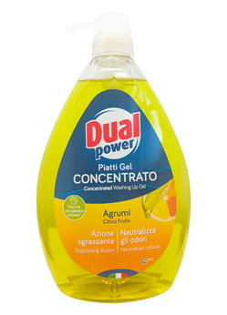 Dual Power 1l płyn do naczyń pompka Agrumi