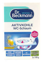 Dr Beckmann Aktivkohle WC-Schaum Zitrus 3x100g