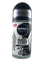 Nivea 50ml roll-on men Invisible B&W