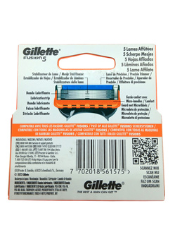 Gillette Fusion 5 wkłady do maszynki 4szt