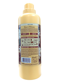 Tesori d'Oriente 760ml 38 płukań Vaniglia&Zenzero