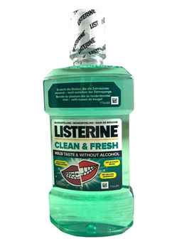 Listerine 500ml pł do jamy ustnej Clean&Fresh