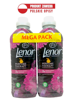 $Lenor 2x925ml 2x37 płukań Diamond&Lotus