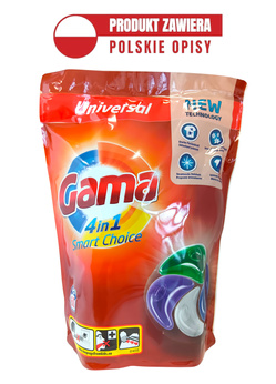 Gama (Vizir) 60 prań kapsułki 4in1 Uniwersal