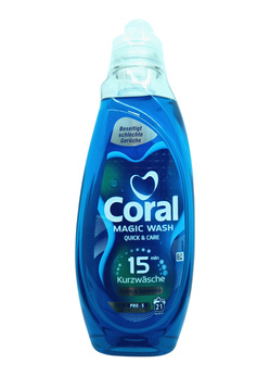 $Coral 21 prań płyn do pr. 840ml Magic Wash Sport
