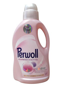 Perwoll 27 prań płyn 1,35l Wolle (różowy)