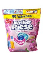 Weisser Riese 80 prań Trio Caps Kolor Orchidee