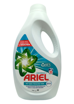 Ariel 20 prań żel Uniwersal+ Febreze 1l