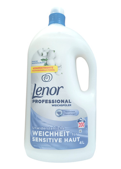 Lenor 4l 200 płukań Sensitive (biały)