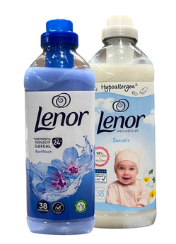 $Lenor 950ml 38 pł. 12x (9x April 3x Sens) 