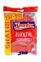 Spontex Essential Rękawiczki 1+1szt rozm. S