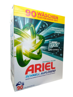 $Ariel 90 prań proszek Uniw. Touch of Lenor 4,95kg