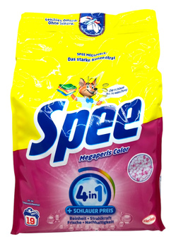 Spee 19 prań Megaperls proszek Kolor 1,14 kg
