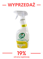 Cif 650ml spray odtłuszczacz Limone