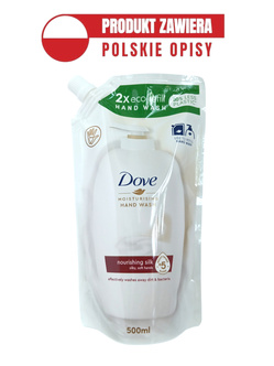Dove 500ml mydło zapas Fine Silk