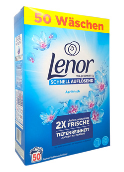 $Lenor 50 prań proszek Uniwersal Aprilfrisch 3kg