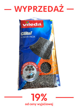 Vileda czyścik stalowy 2szt Power Inox