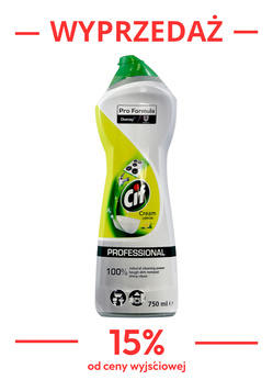 CIF 750ml mleczko Professional Lemon