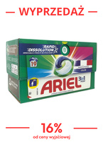 Ariel 19 prań kapsułki 3in1 Kolor