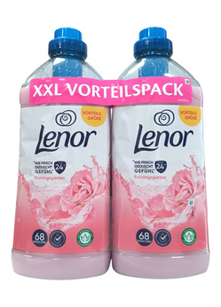 $Lenor 2x1,7l 2x68 płukań Frühlingsgarten (róż) 