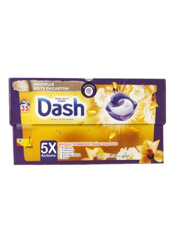 Dash 35 prań kapsułki 3in1 Uniw. Ambre&Orchidee