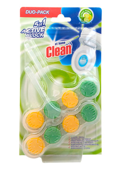 At Home 2x45g zawieszka do WC 5in1 Citrus